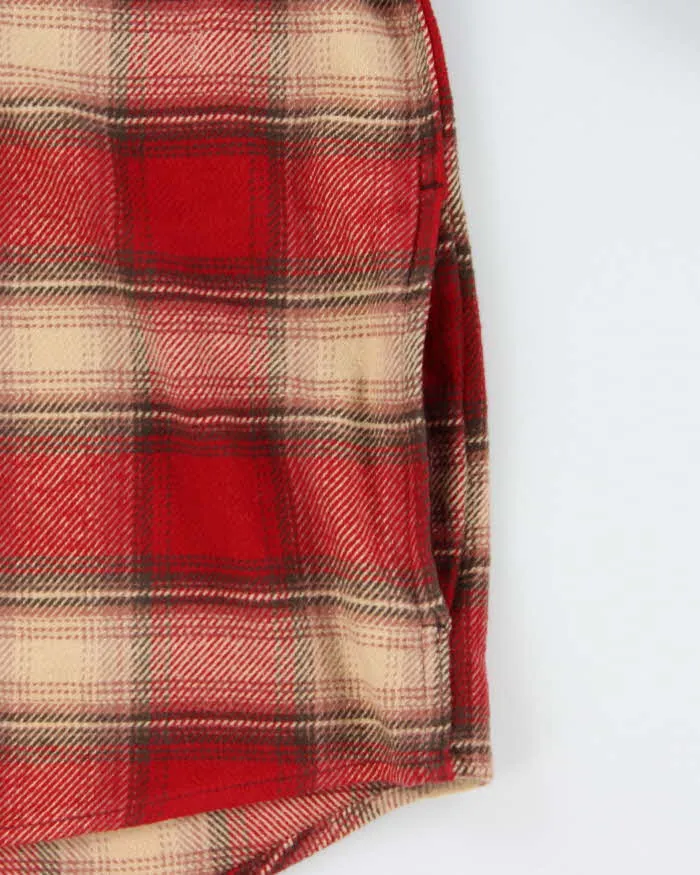 Vintage Orvis Plaid Heavyweight Long Sleeve Flannel Over Shirt - XL sold by Rokit product image thumbnail 5