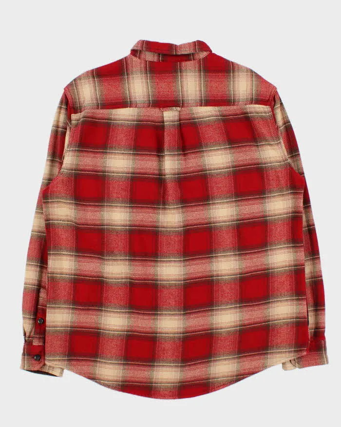 Vintage Orvis Plaid Heavyweight Long Sleeve Flannel Over Shirt - XL sold by Rokit product image thumbnail 2