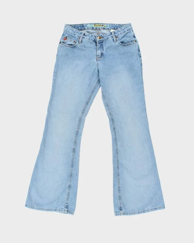 Vintage 1990s Mudd Lowrise Women's Flared Denim Jeans - W29 L31 made by Rokit