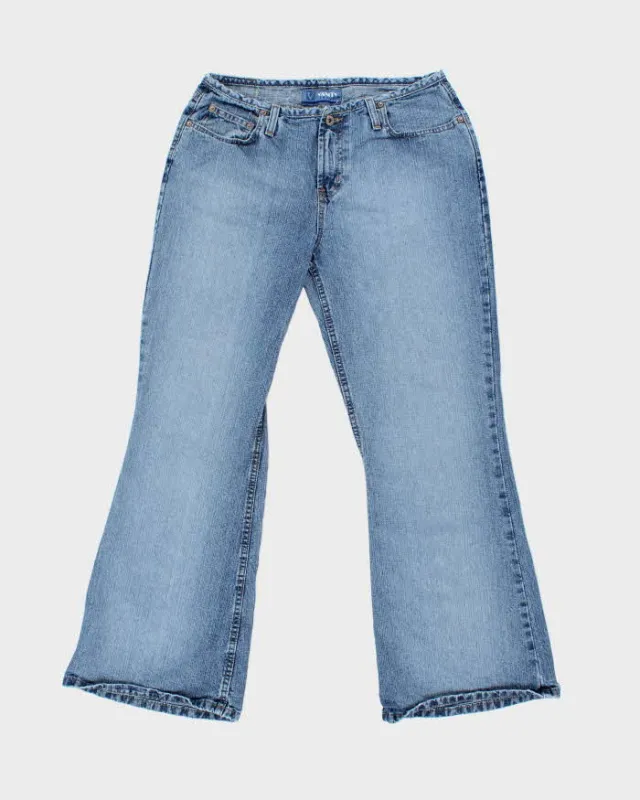 Vintage 1990s Vanity Mid Rise Women's Flared Denim Jeans - W32 L31 made by Rokit