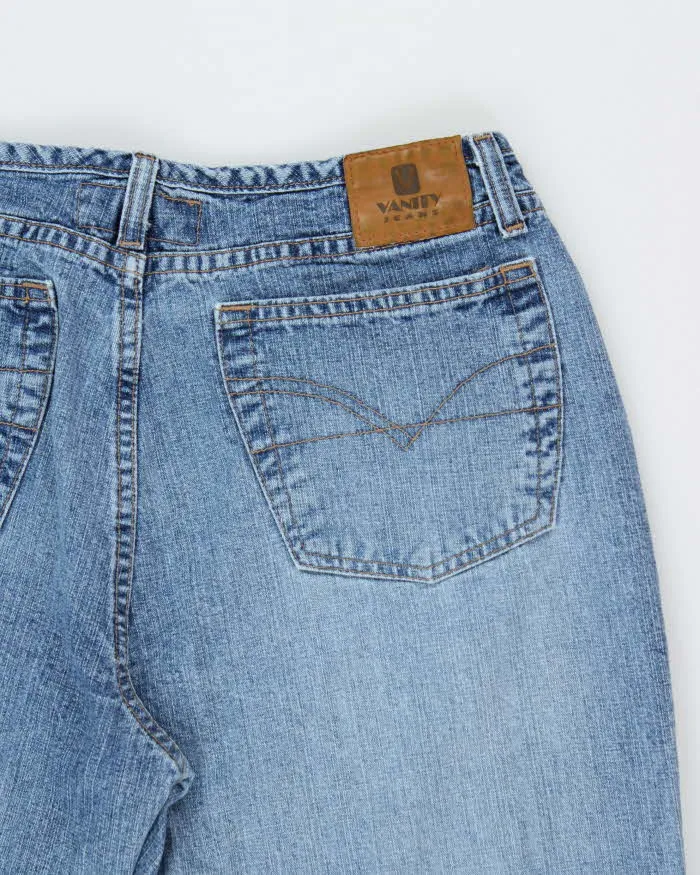 Vintage 1990s Vanity Mid Rise Women's Flared Denim Jeans - W32 L31 sold by Rokit product image thumbnail 4