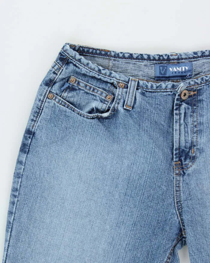 Vintage 1990s Vanity Mid Rise Women's Flared Denim Jeans - W32 L31 sold by Rokit product image thumbnail 3