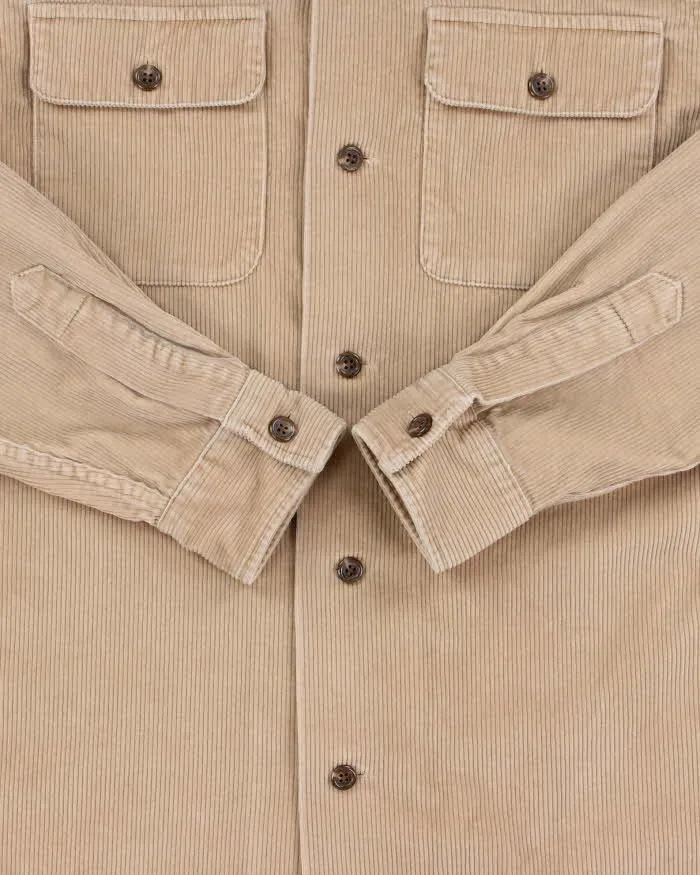 Vintage Polo Ralph Lauren Jumbo Cord Classic Fit Long Sleeve Safari Shirt - S sold by Rokit product image thumbnail 4