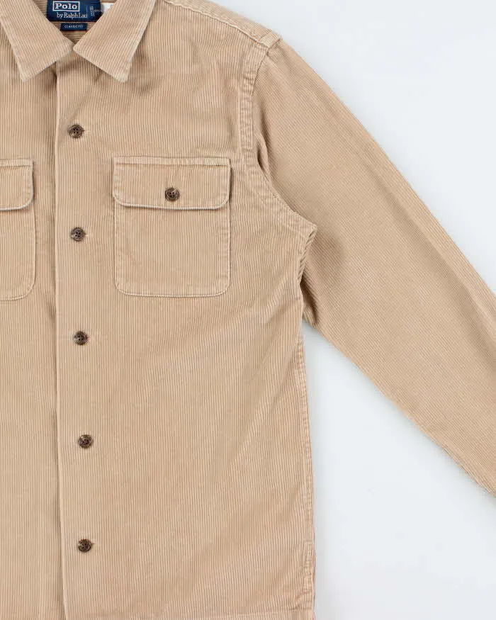 Vintage Polo Ralph Lauren Jumbo Cord Classic Fit Long Sleeve Safari Shirt - S sold by Rokit product image thumbnail 3