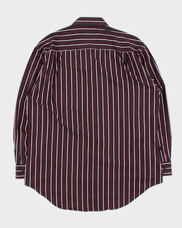 Vintage 1990s Balmain Striped Long Sleeve Shirt - L sold by Rokit product image thumbnail 2