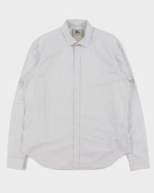 Vintage Y2K 00s Burberry Check Long Sleeve Shirt - L sold by Rokit