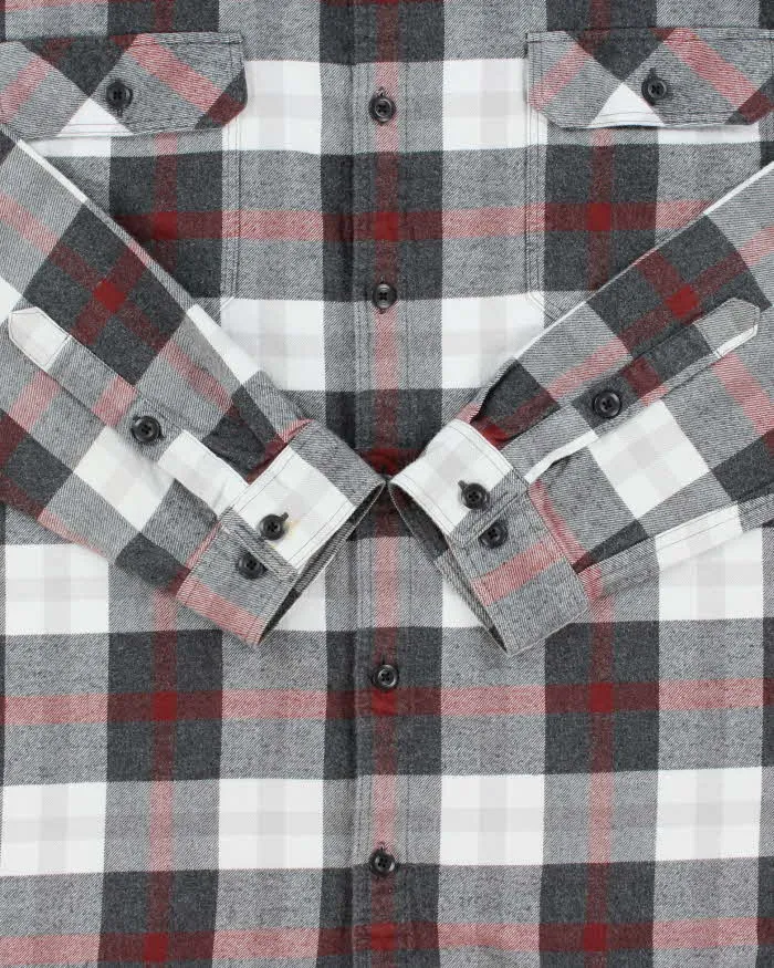Vintage Patagonia Plaid Organic Long Sleeve Flannel Shirt - XL sold by Rokit product image thumbnail 4