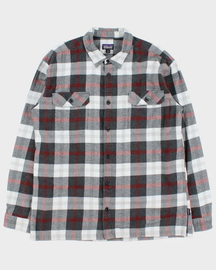 Vintage Patagonia Plaid Organic Long Sleeve Flannel Shirt - XL sold by Rokit