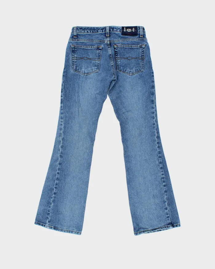 Vintage 1990s L.E.I Low Rise Women's Denim Flared Jeans - W28 L32 sold by Rokit product image thumbnail 2