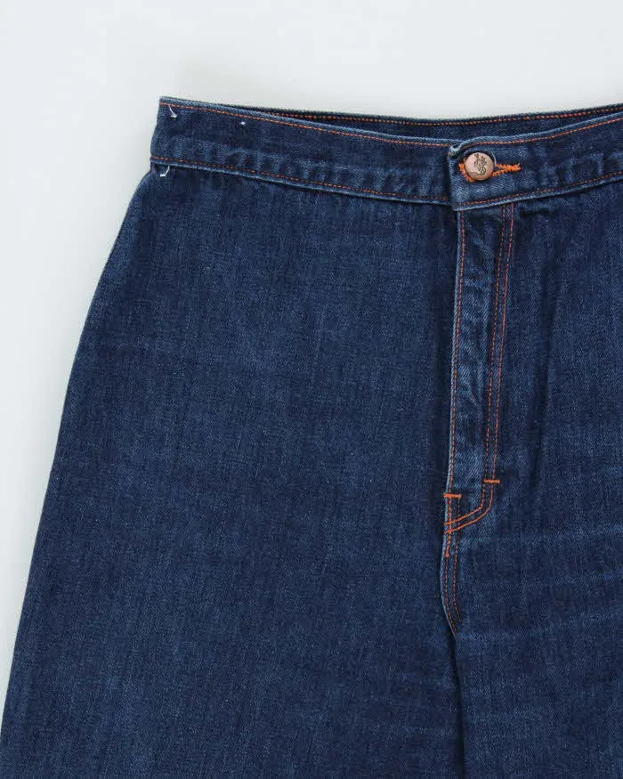 Vintage 1970s San Francisco Riding Gear Contrast Stitch Western Flared Cowboy Jeans - W28 L36 sold by Rokit product image thumbnail 3