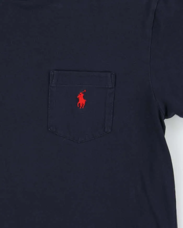 Vintage Polo Ralph Lauren Classic Crewneck Pocket T-Shirt - M sold by Rokit product image thumbnail 4