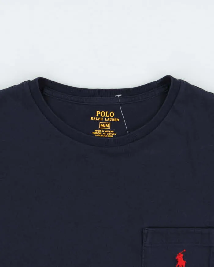 Vintage Polo Ralph Lauren Classic Crewneck Pocket T-Shirt - M sold by Rokit product image thumbnail 3
