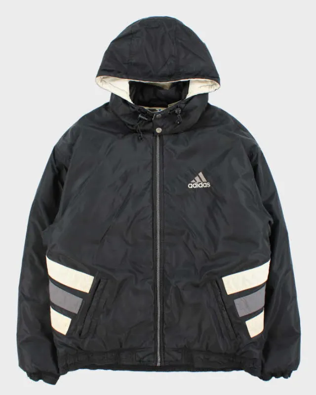 Vintage 1990s Adidas Embroidered Padded Shell Bomber Jacket - M sold by Rokit