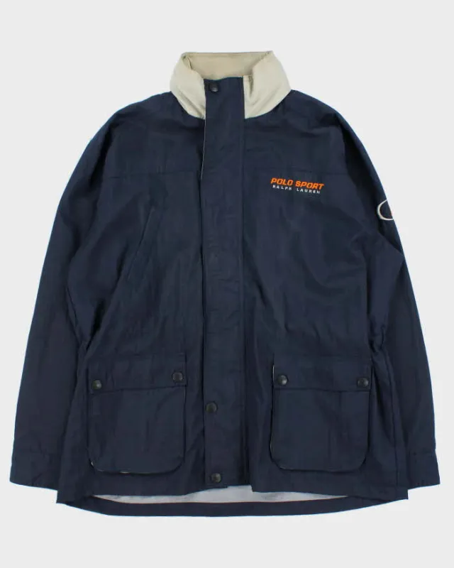 Vintage 1990s Polo Sport Ralph Lauren Waterproof Shell Rain Jacket - XL sold by Rokit