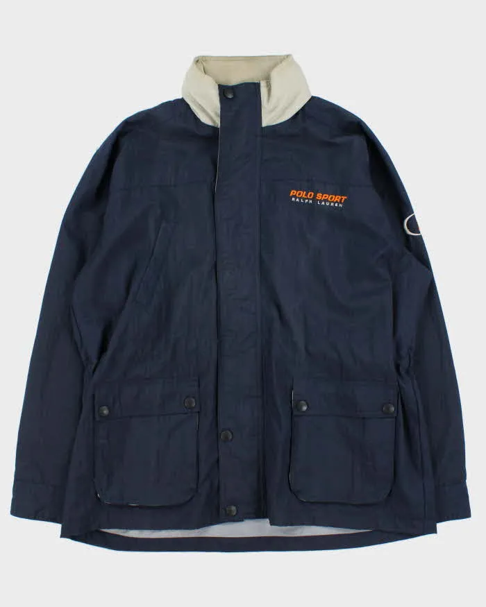 Vintage 1990s Polo Sport Ralph Lauren Waterproof Shell Rain Jacket - XL sold by Rokit