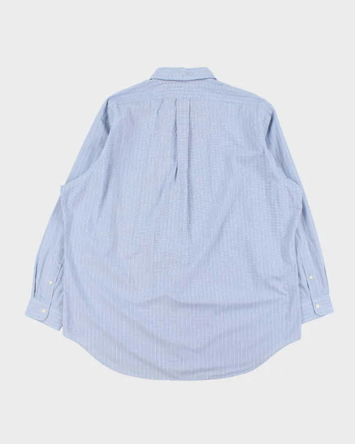 Vintage Y2K 00s Ralph Lauren Yarmouth Striped Long Sleeve Shirt - XXL sold by Rokit product image thumbnail 2