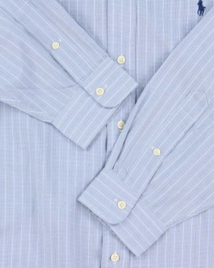 Vintage Y2K 00s Ralph Lauren Yarmouth Striped Long Sleeve Shirt - XXL sold by Rokit product image thumbnail 5