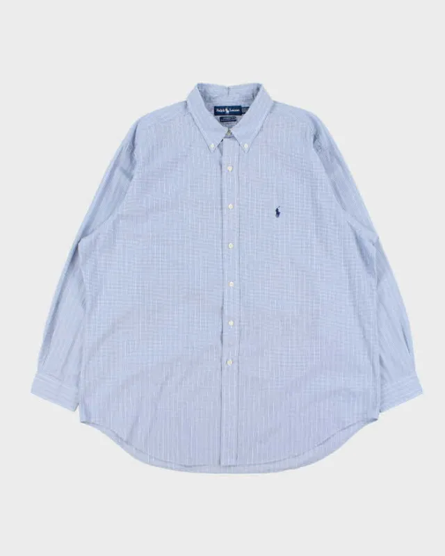 Vintage Y2K 00s Ralph Lauren Yarmouth Striped Long Sleeve Shirt - XXL made by Ralph Lauren