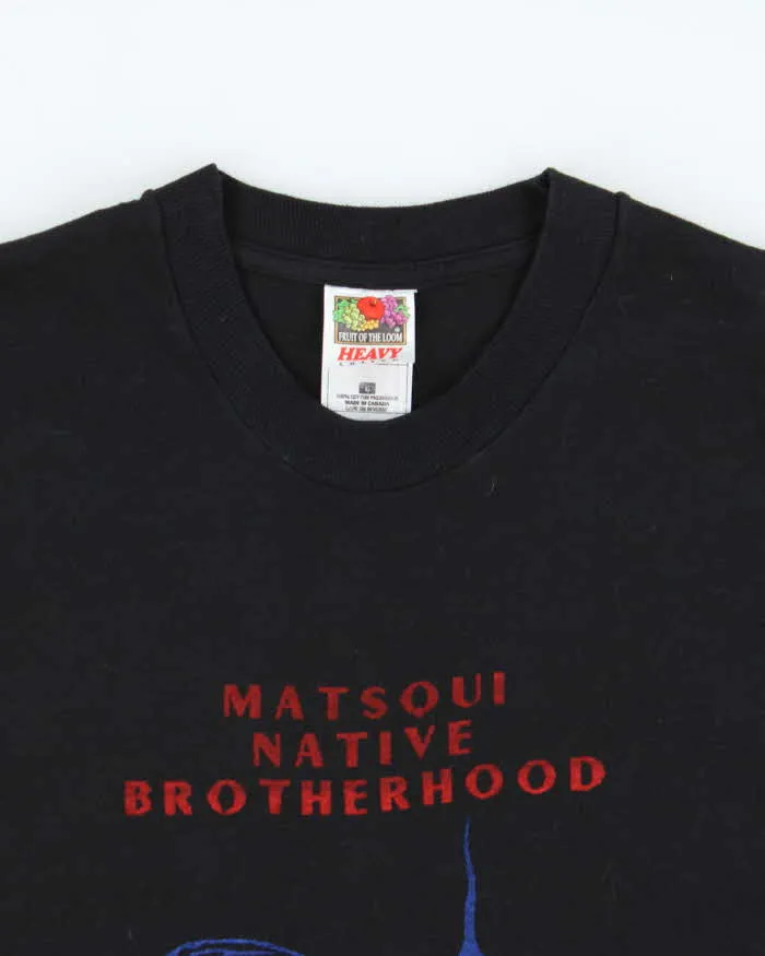 Vintage 1997 Matsqui Tribal Heavyweight Single Stitch Crewneck T-Shirt - L sold by Rokit product image thumbnail 5