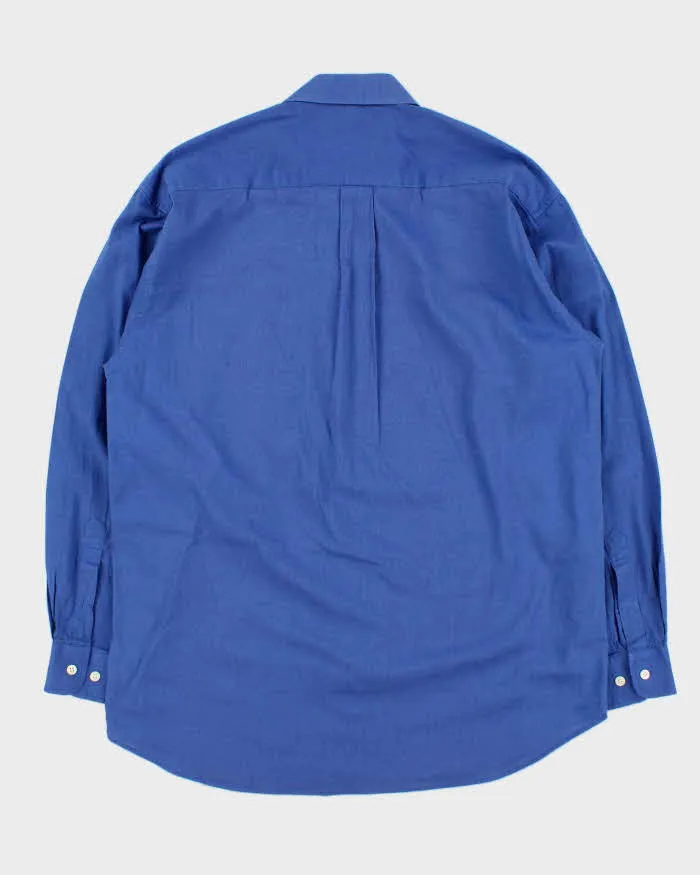 Vintage Y2K 00s Yves Saint Laurent Pima Cotton Long Sleeve Shirt - L sold by Rokit product image thumbnail 2