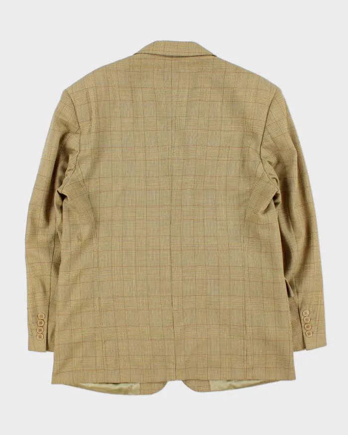 Vintage 1980s Christian Dior Wool Glen Check Single Breasted Blazer - XL sold by Rokit product image thumbnail 2