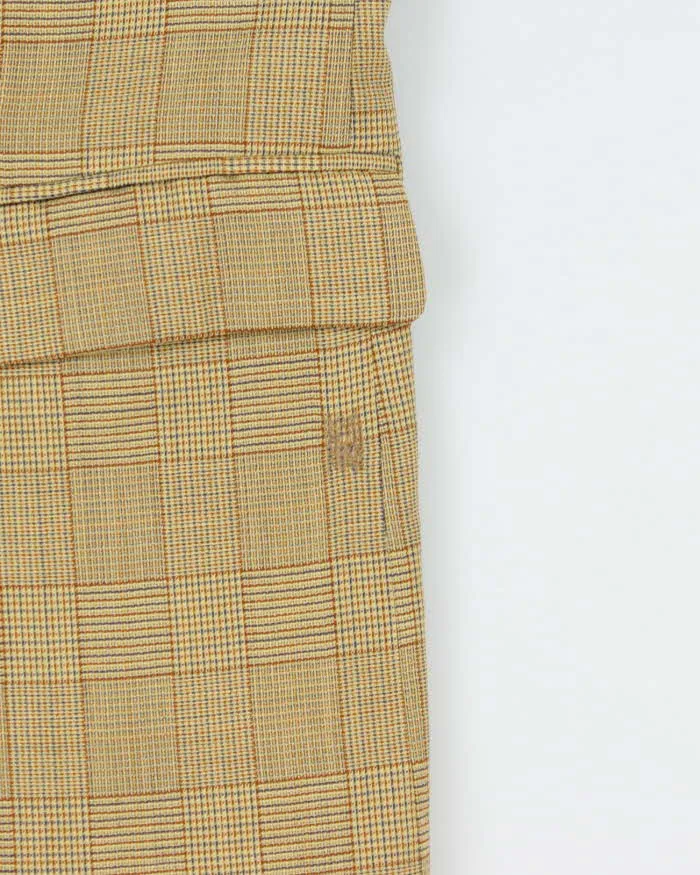 Vintage 1980s Christian Dior Wool Glen Check Single Breasted Blazer - XL sold by Rokit product image thumbnail 5