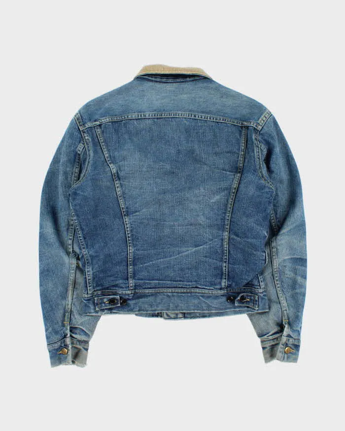 Vintage 1960s Lee Storm Rider Blanket Lined Union Made In USA Denim Trucker Jacket - M sold by Rokit product image thumbnail 2