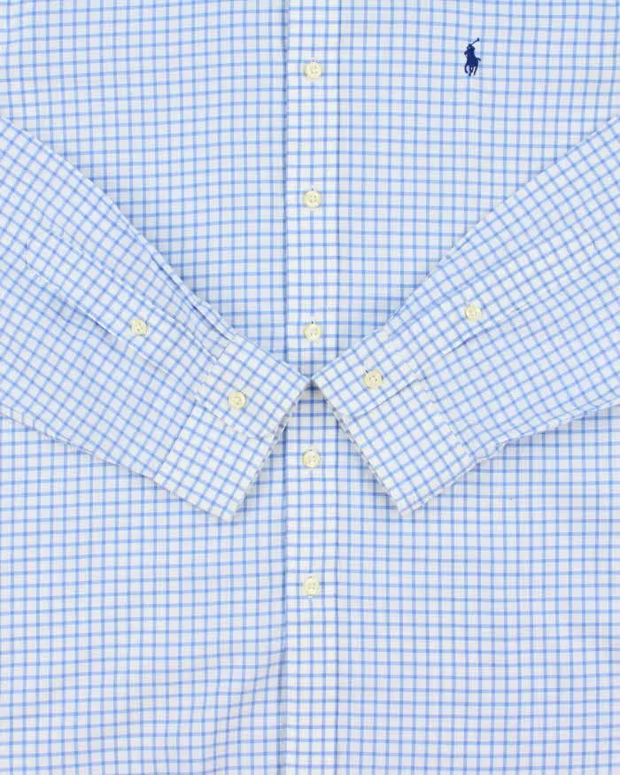 Vintage Polo Ralph Lauren Gingham Check Long Sleeve Shirt - L sold by Rokit product image thumbnail 4