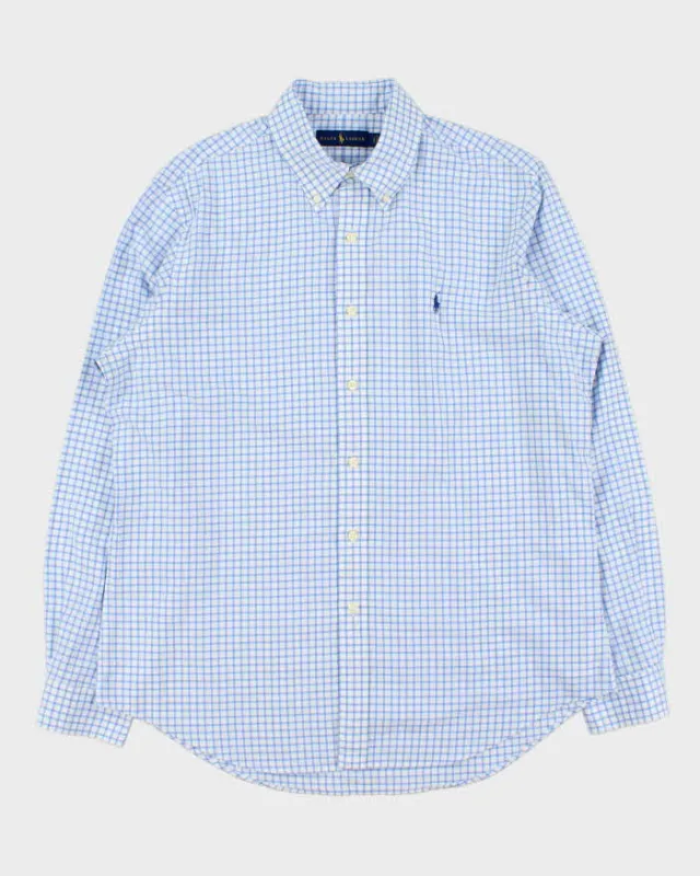Vintage Polo Ralph Lauren Gingham Check Long Sleeve Shirt - L made by Ralph Lauren