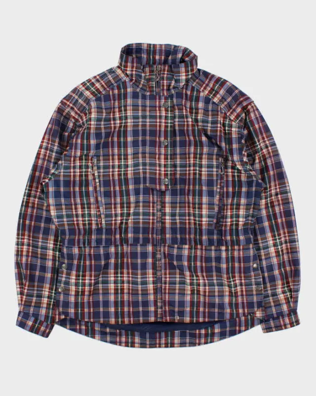 Vintage 1990s Sunice Madras Plaid Soft Shell Ski Windbreaker Jacket - M sold by Rokit