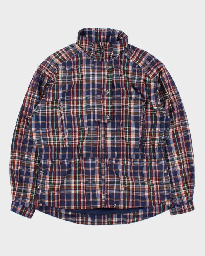 Vintage 1990s Sunice Madras Plaid Soft Shell Ski Windbreaker Jacket - M sold by Rokit
