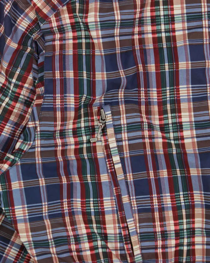 Vintage 1990s Sunice Madras Plaid Soft Shell Ski Windbreaker Jacket - M sold by Rokit product image thumbnail 4