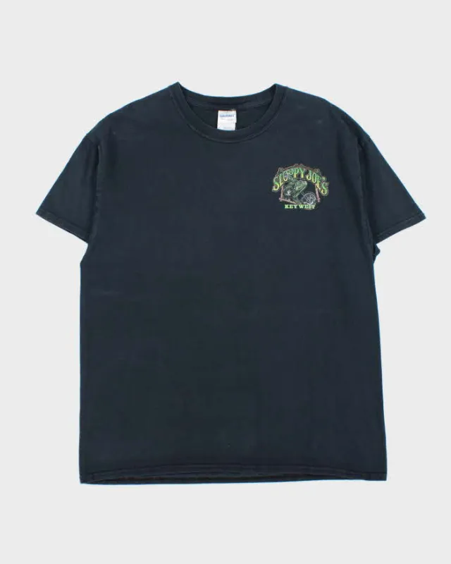 Vintage Y2K 00s Sloppy Joe's Key West Gildan Ultra Crewneck T-Shirt - L made by Rokit