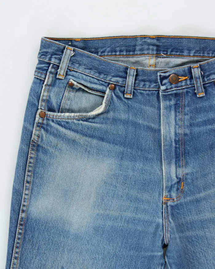 Vintage 1970s Wrangler Blue Bell Bootcut Denim Jeans - W34 L28 sold by Rokit product image thumbnail 3
