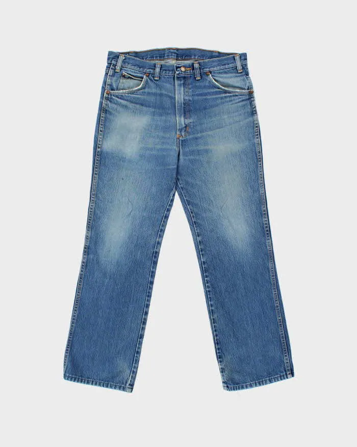 Vintage 1970s Wrangler Blue Bell Bootcut Denim Jeans - W34 L28 sold by Rokit