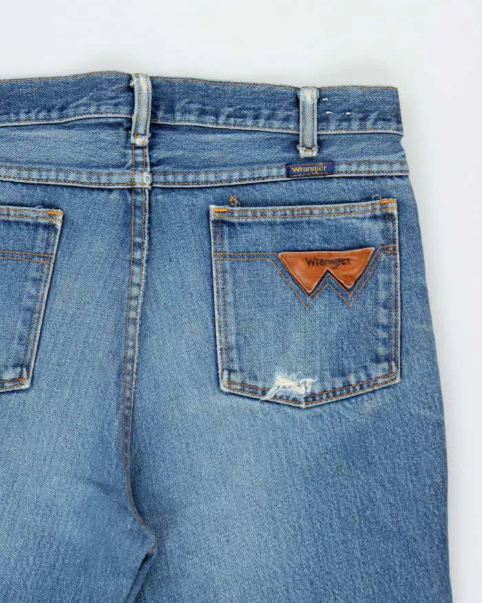Vintage 1970s Wrangler Blue Bell Bootcut Denim Jeans - W34 L28 sold by Rokit product image thumbnail 4