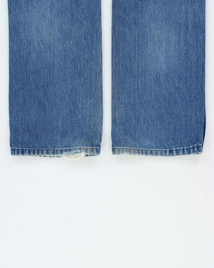 Vintage 1970s Wrangler Blue Bell Bootcut Denim Jeans - W34 L28 sold by Rokit product image thumbnail 5