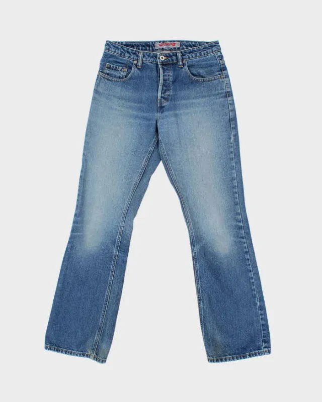 Vintage 1990s Silver Clothing Low Rise Bootcut Denim Jeans - W29 L32 made by Rokit