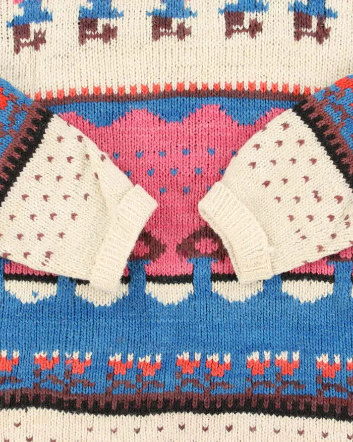 Vintage Handmade Peru Wool Jumper - L sold by Rokit product image thumbnail 4