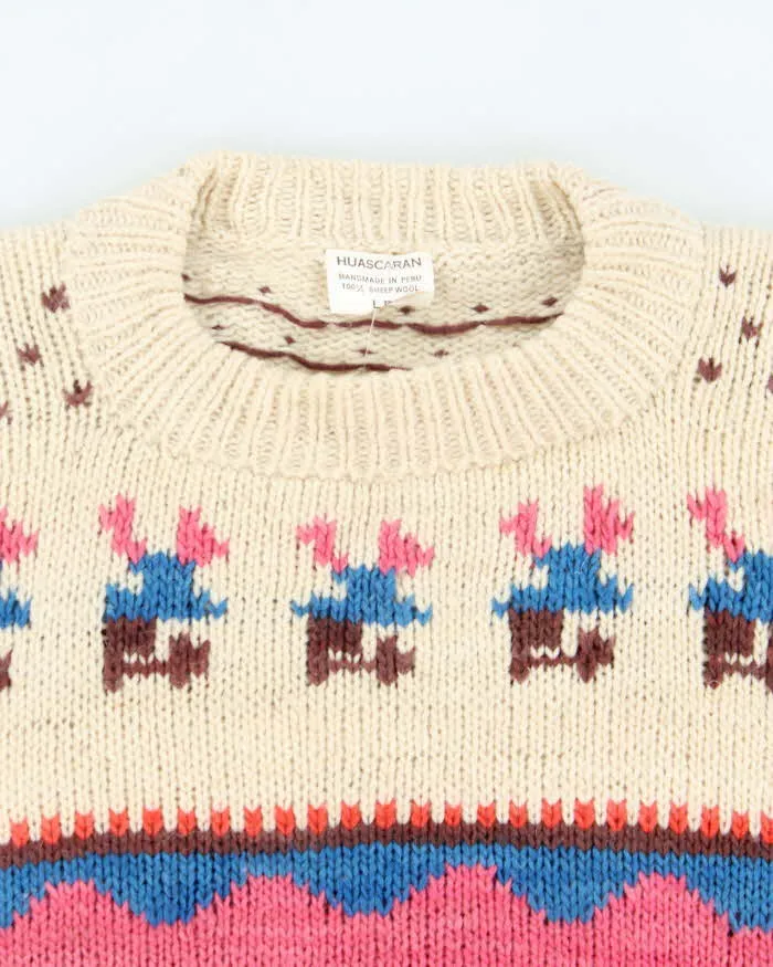 Vintage Handmade Peru Wool Jumper - L sold by Rokit product image thumbnail 5