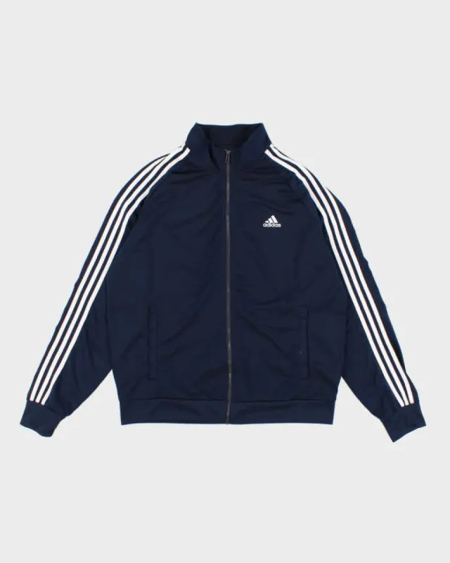 Vintage Men's Blue Classic Adidas Zip Up Track Jacket - L sold by Rokit