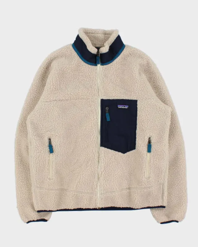 Vintage Patagonia Classic Retro X Deep Pile Sherpa Full-Zip Fleece - L sold by Rokit