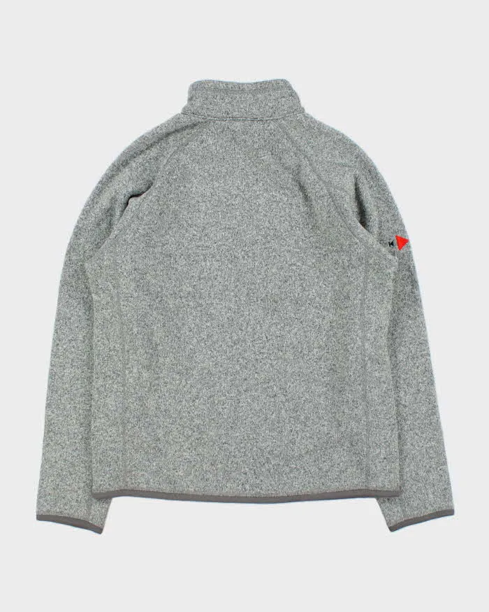 Vintage Patagonia Marl Grey Quarter-Zip Fleece - M sold by Rokit product image thumbnail 2