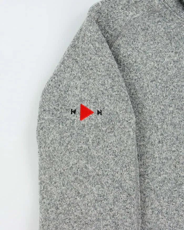 Vintage Patagonia Marl Grey Quarter-Zip Fleece - M sold by Rokit product image thumbnail 5