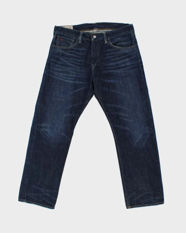 Vintage Polo Ralph Lauren Elliot Wash Relaxed Straight Leg Denim Jeans - W36 L30 made by Ralph Lauren