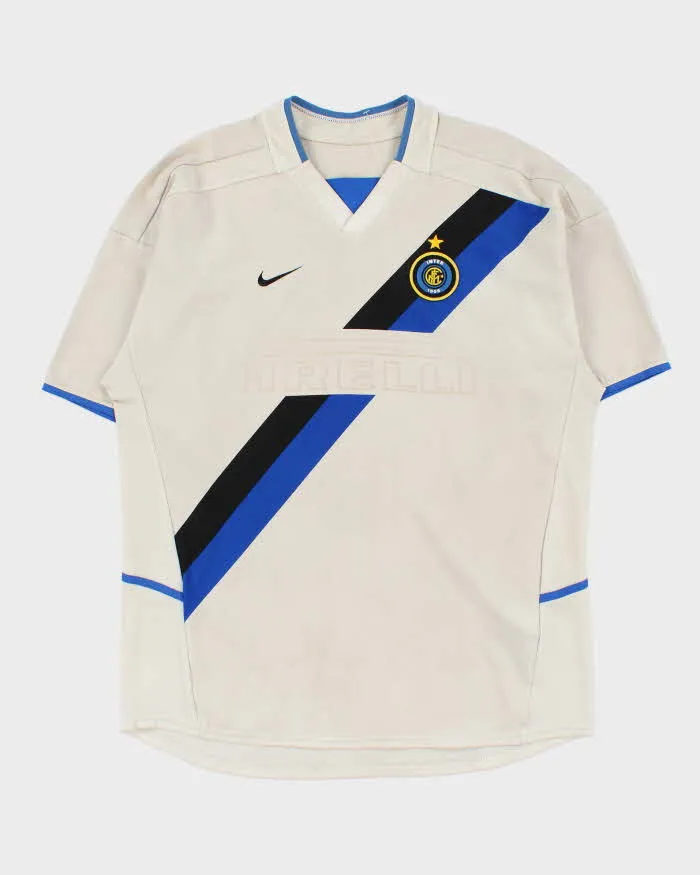 Vintage 2002-03 Nike Inter Milan FC Away Shirt - L sold by Rokit