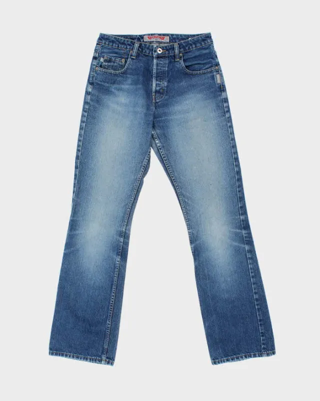 Vintage 1990s Silver Clothing Bootcut Denim Jeans - W29 L32 made by Rokit