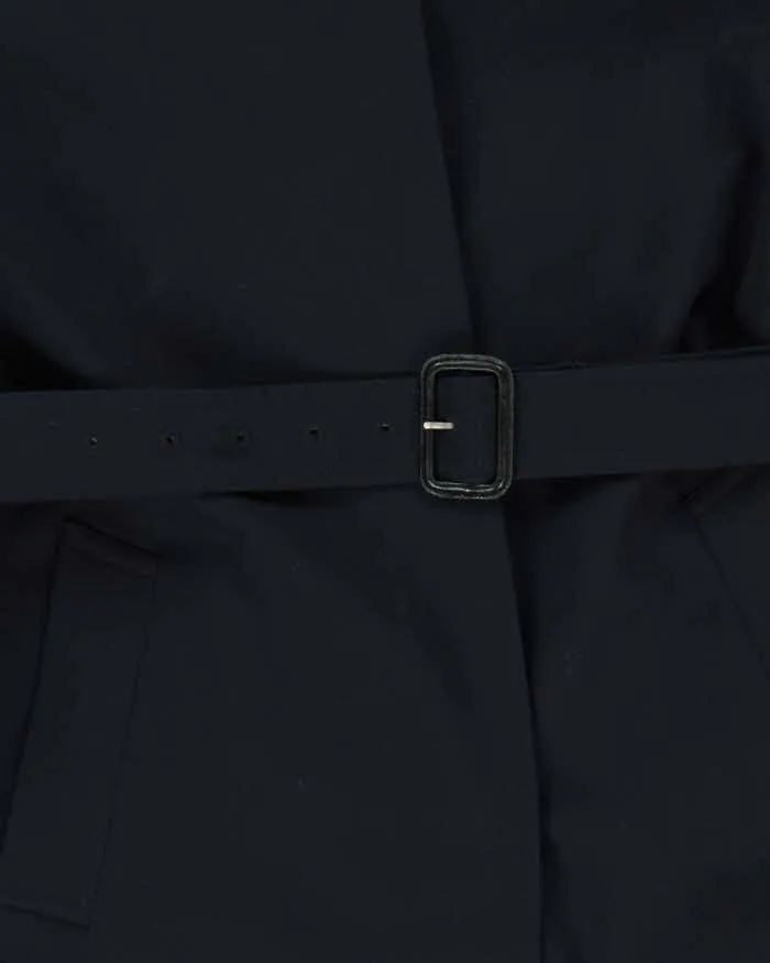 Vintage 1990s Aquascutum Pure Wool Women's Oversized Belted Overcoat - M sold by Rokit product image thumbnail 4