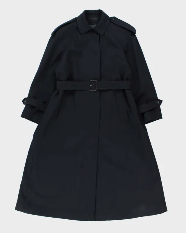 Vintage 1990s Aquascutum Pure Wool Women's Oversized Belted Overcoat - M sold by Rokit