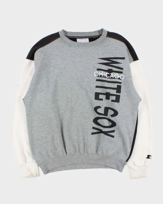 Vintage 1990s Starter Chicago White Sox Crewneck Sweatshirt - L sold by Rokit